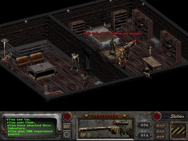 Скриншот из игры Fallout 2 под номером 60