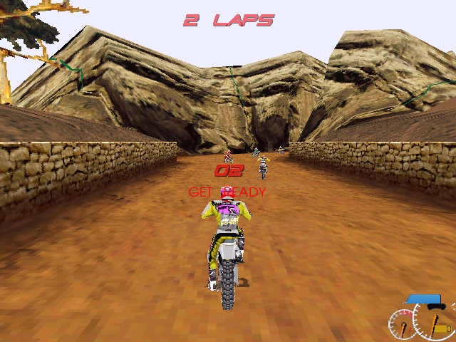 Скриншот из игры Moto Racer под номером 1