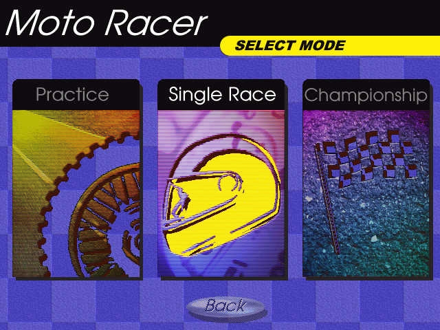 Скриншот из игры Moto Racer под номером 2