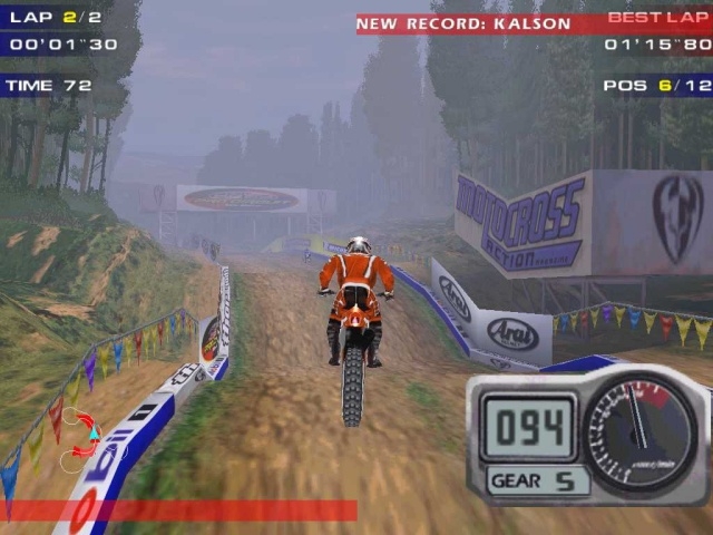 Скриншот из игры Moto Racer 2 под номером 2