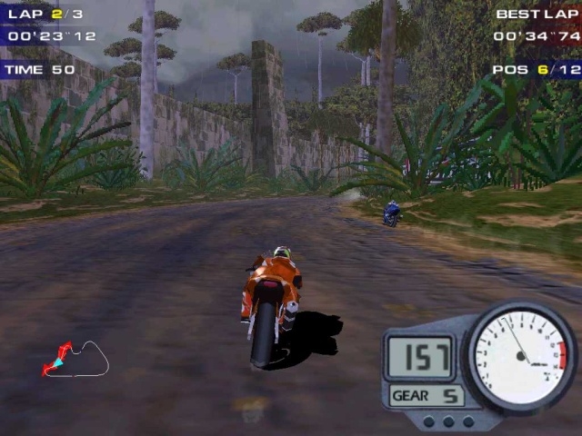 Скриншот из игры Moto Racer 2 под номером 4