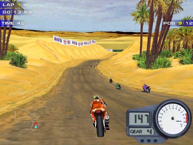Скриншот из игры Moto Racer 2 под номером 5