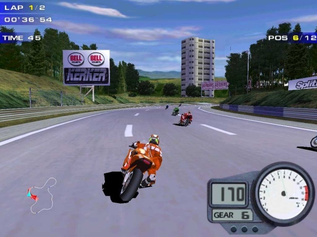 Скриншот из игры Moto Racer 2 под номером 6