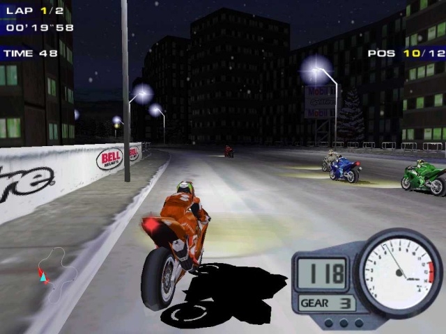 Скриншот из игры Moto Racer 2 под номером 7