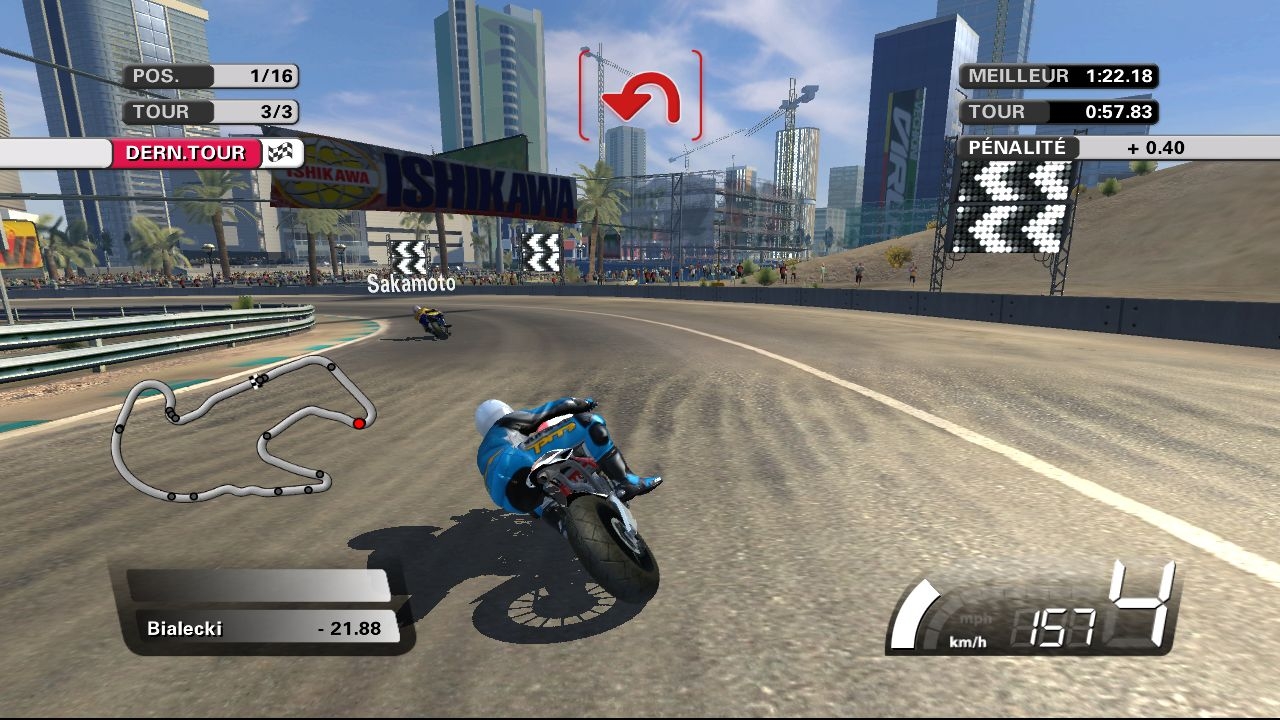 Скриншот из игры MotoGP 