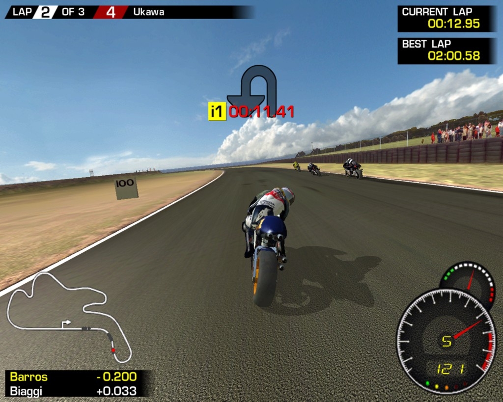 Скриншот из игры MotoGP: Ultimate Racing Technology под номером 2