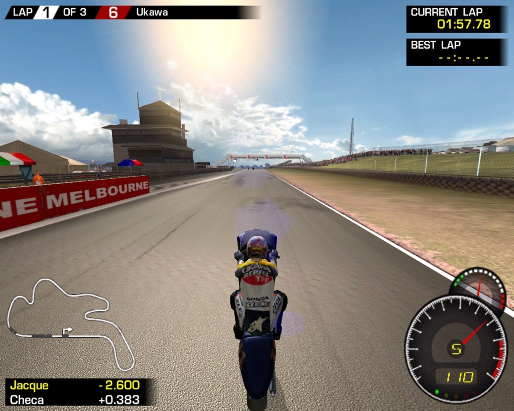 Скриншот из игры MotoGP: Ultimate Racing Technology под номером 3
