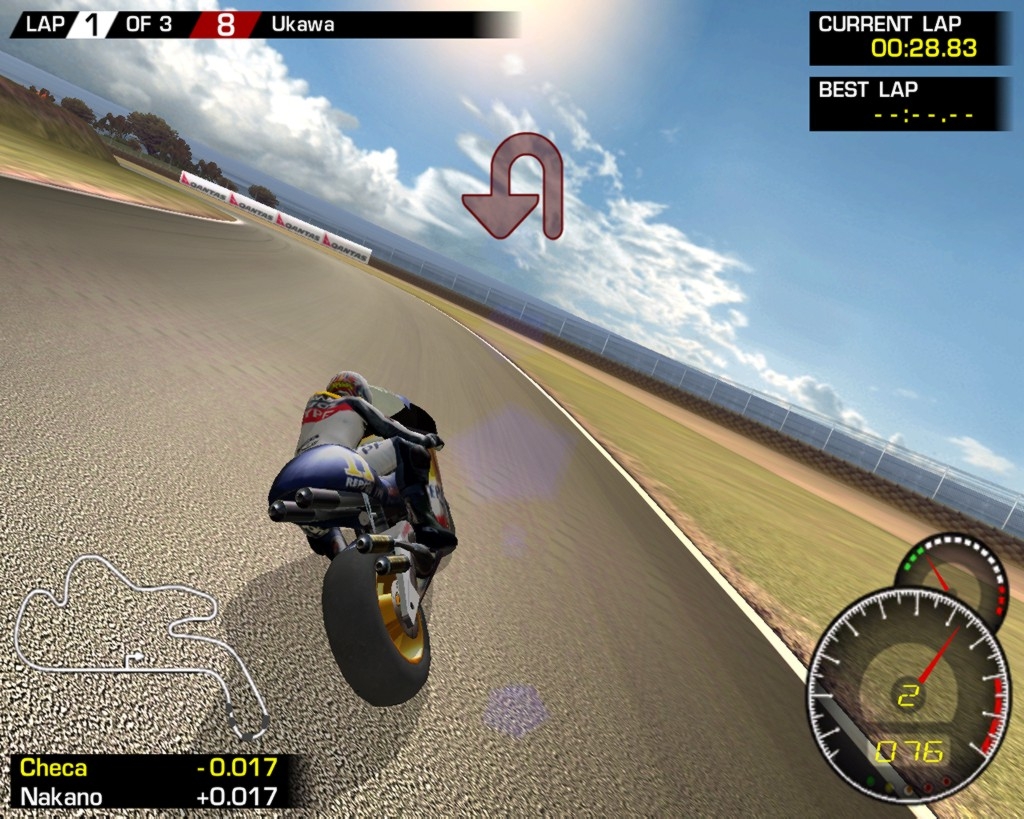 Скриншот из игры MotoGP: Ultimate Racing Technology под номером 5