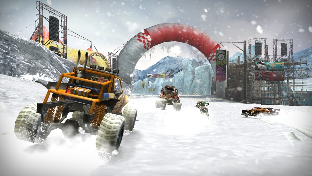 Скриншот из игры MotorStorm: Arctic Edge под номером 2