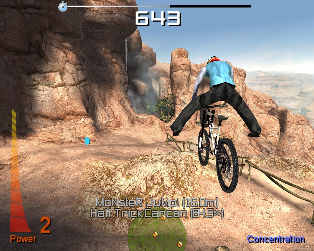 Скриншот из игры Mountain Bike. Adrenaline Featuring Salomon под номером 3