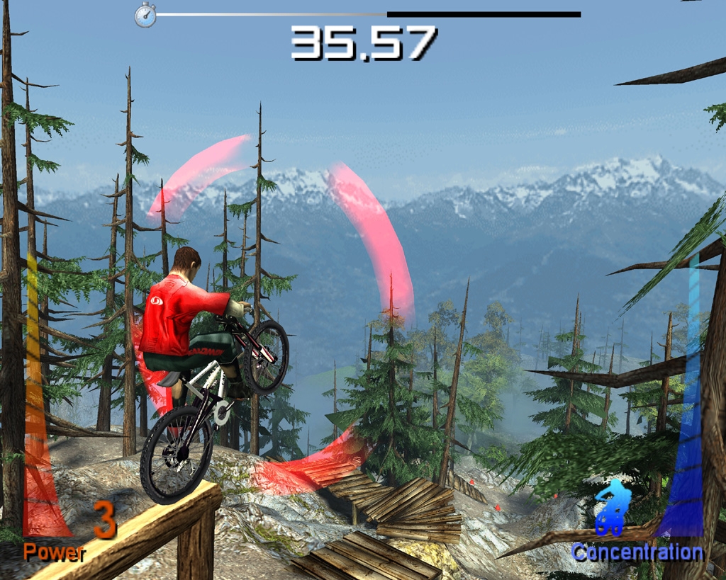 Скриншот из игры Mountain Bike. Adrenaline Featuring Salomon под номером 4