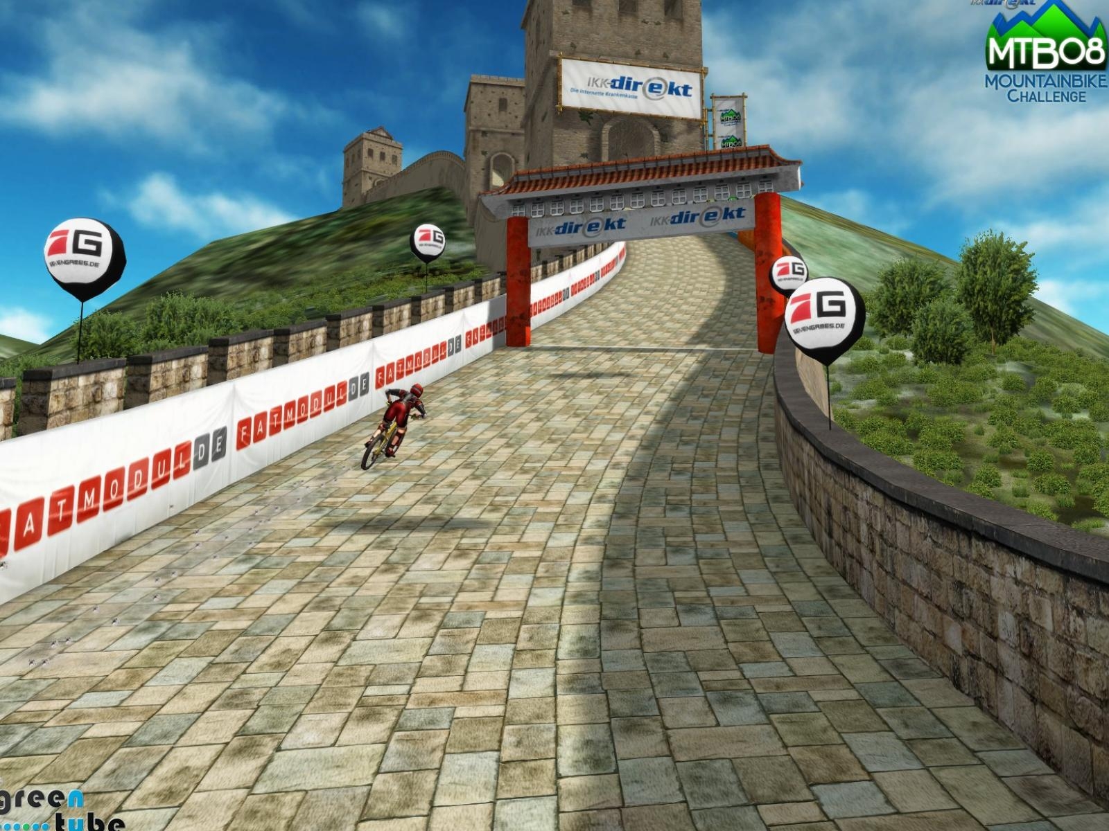 Скриншот из игры Mountainbike Challenge 08 под номером 4