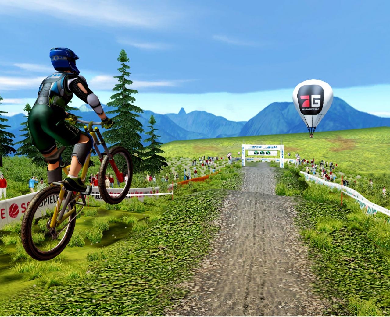 Скриншот из игры Mountainbike Challenge 08 под номером 5
