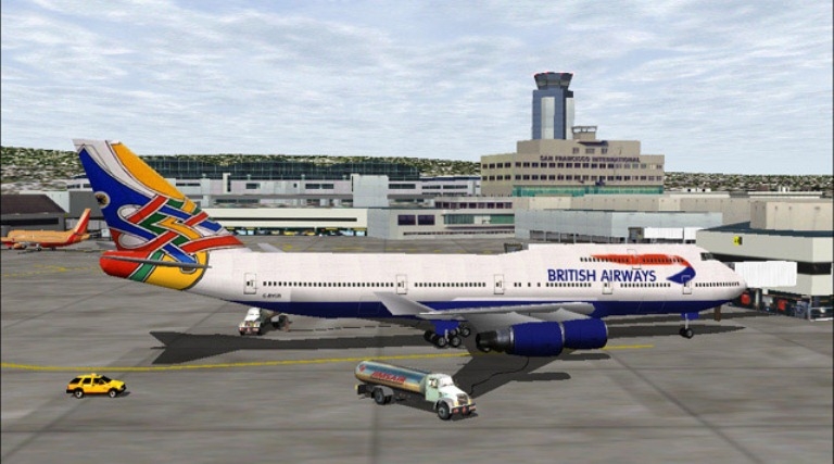 Скриншот из игры MS Flight Sim 2000: Airport 2000 Vol 3 под номером 12