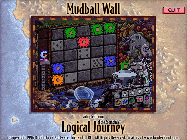 Скриншот из игры Mudball Wall под номером 2