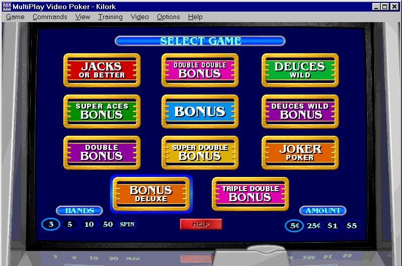 Скриншот из игры MultiPlay Video Poker под номером 1