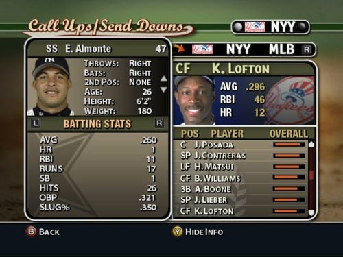 Скриншот из игры MVP Baseball 2004 под номером 22