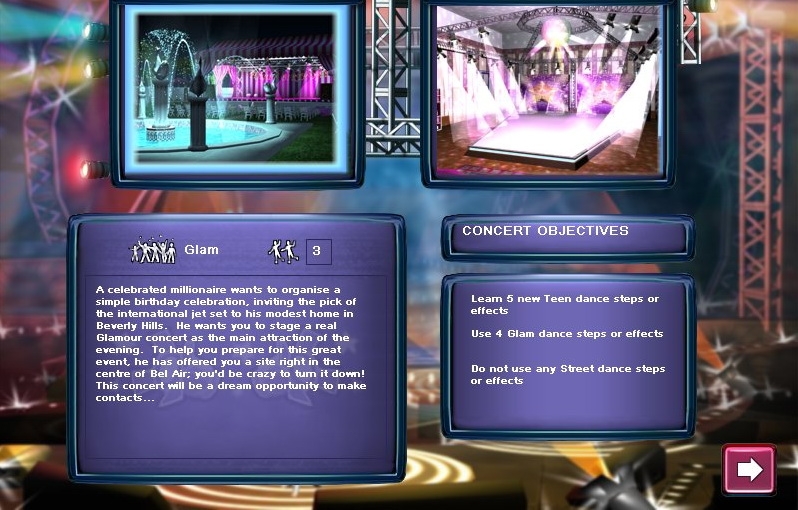 Скриншот из игры Fame Academy под номером 6