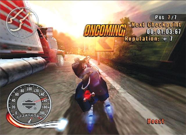 Скриншот из игры Harley-Davidson: Motor Cycles под номером 2