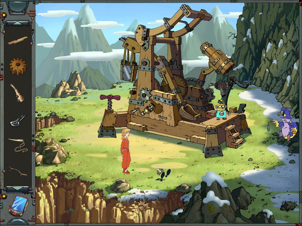 Скриншот из игры Тайна Третьей Планеты: Алиса и лиловый шар под номером 19