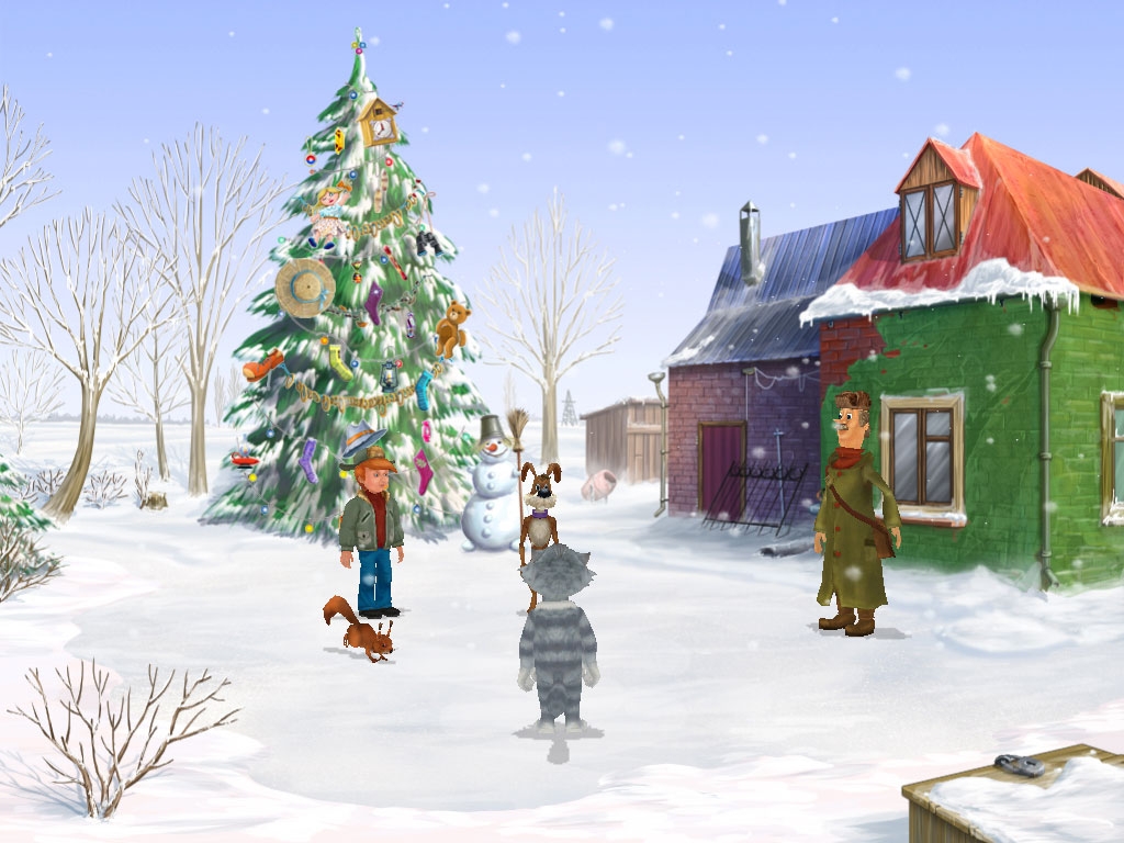 Скриншот из игры Трое из Простоквашино: Новый год! под номером 2