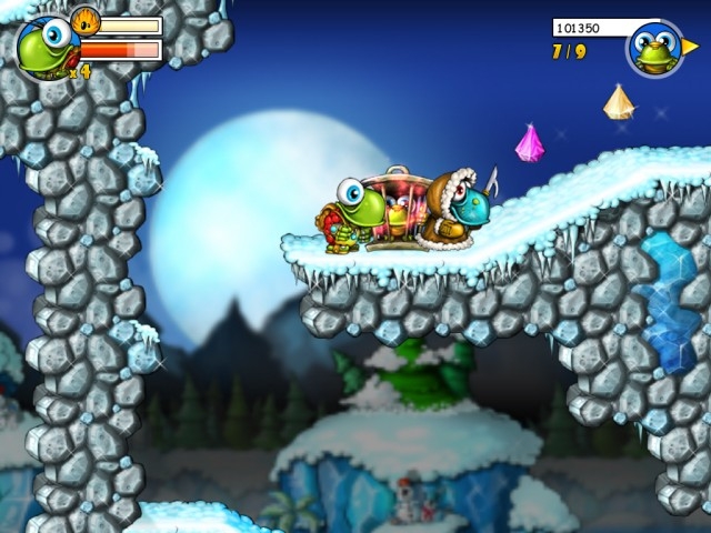 Скриншот из игры Turtix под номером 1