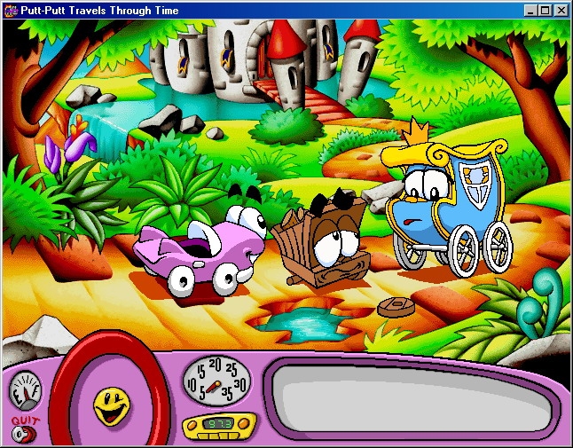 Скриншот из игры Putt-Putt Travels Through Time под номером 7