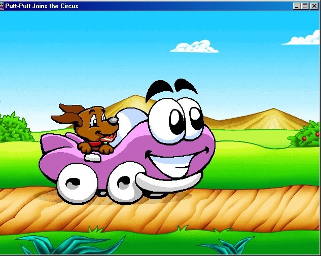 Скриншот из игры Putt-Putt Enters the Race под номером 2