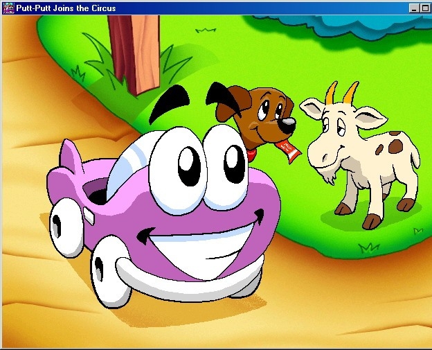 Скриншот из игры Putt-Putt Enters the Race под номером 3