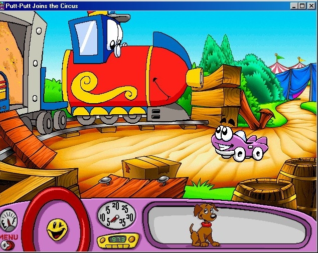 Скриншот из игры Putt-Putt Enters the Race под номером 4