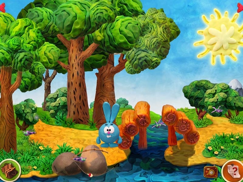 Скриншот из игры Смешарики. Параллельные миры под номером 3