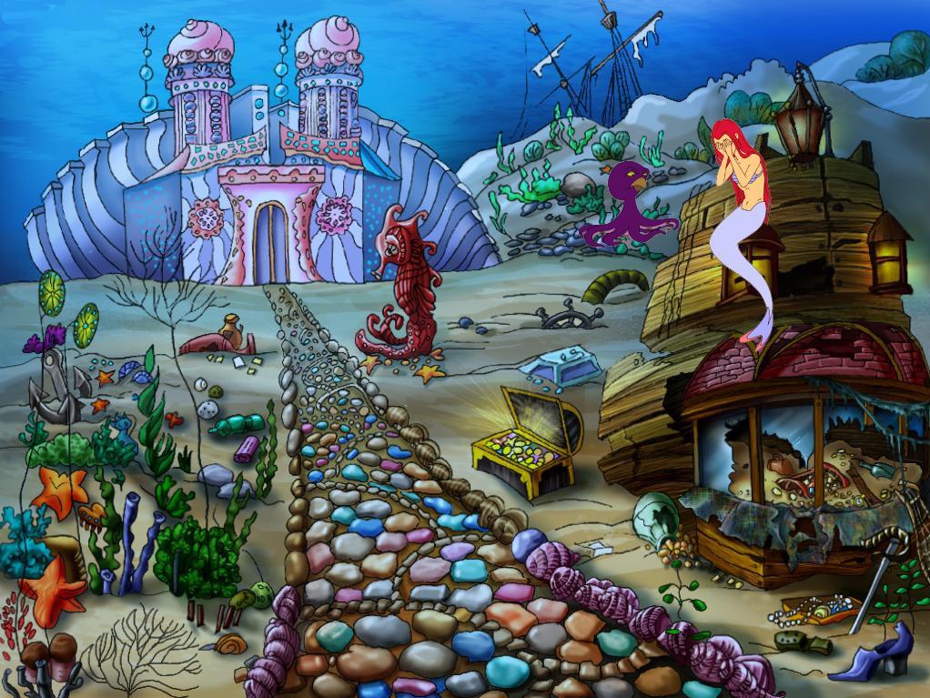 Скриншот из игры Русалочка: Волшебное приключение под номером 1