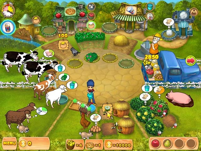 Скриншот из игры Farm Mania под номером 9