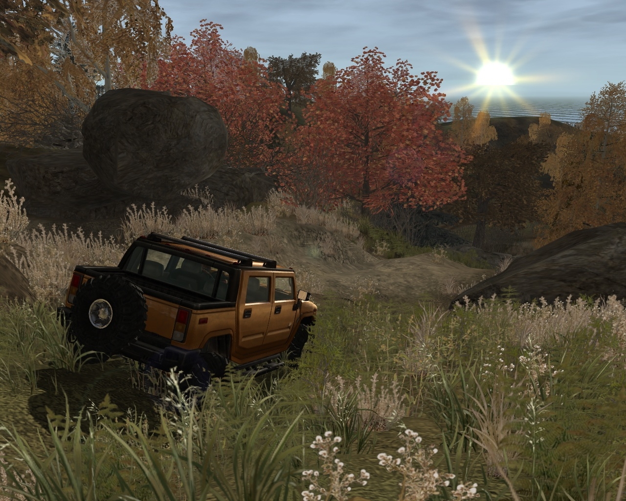 Скриншот из игры Полный привод 2: Hummer под номером 13