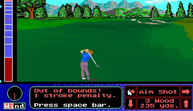 Скриншот из игры Jack Nicklaus Unlimited Golf под номером 7