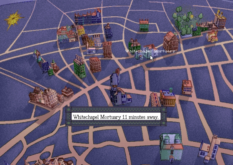 Скриншот из игры Jack the Ripper (1995) под номером 8