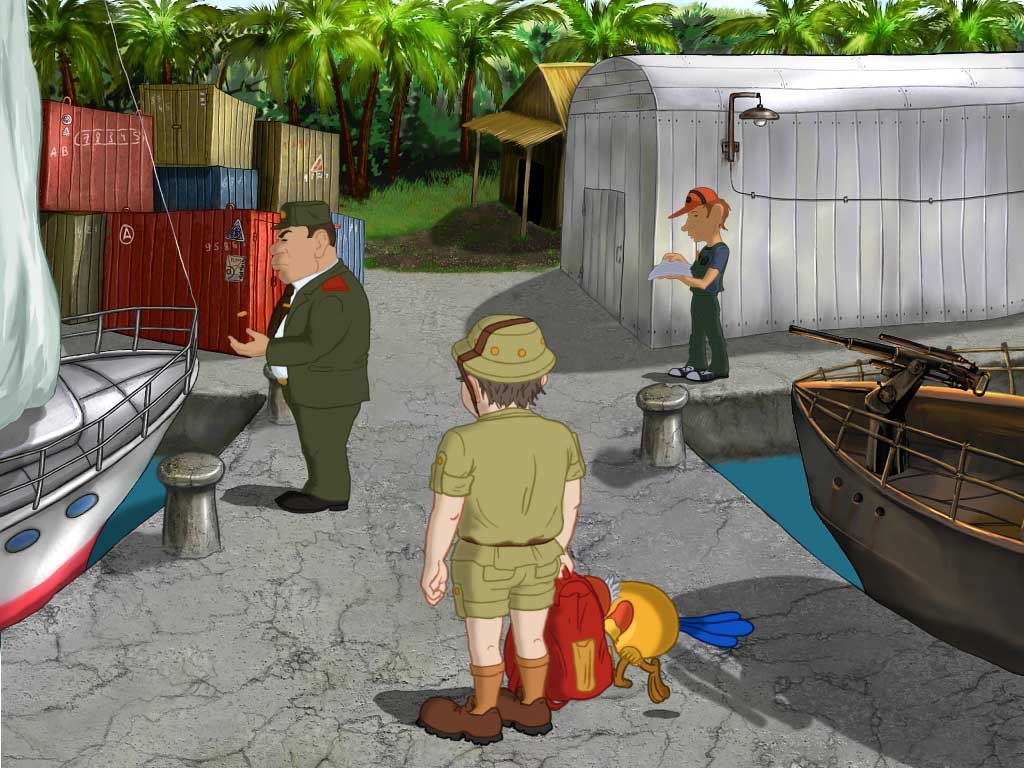 Скриншот из игры Попугай Кеша: Сокровища Эльдорадо под номером 2