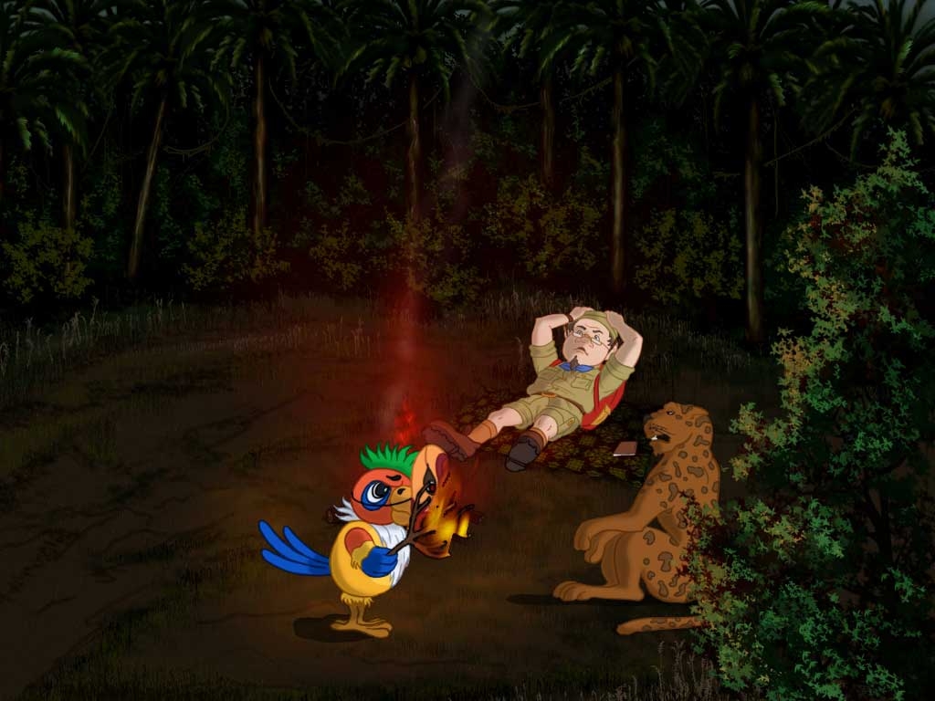 Скриншот из игры Попугай Кеша: Сокровища Эльдорадо под номером 4