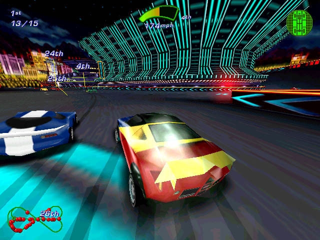 Скриншот из игры Jeff Gordon XS Racing под номером 3