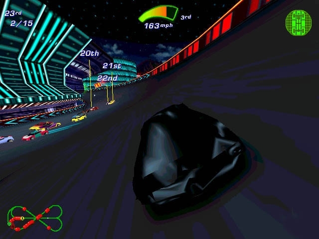 Скриншот из игры Jeff Gordon XS Racing под номером 4