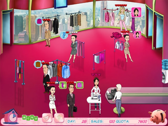 Скриншот из игры Fashion Boutique под номером 2
