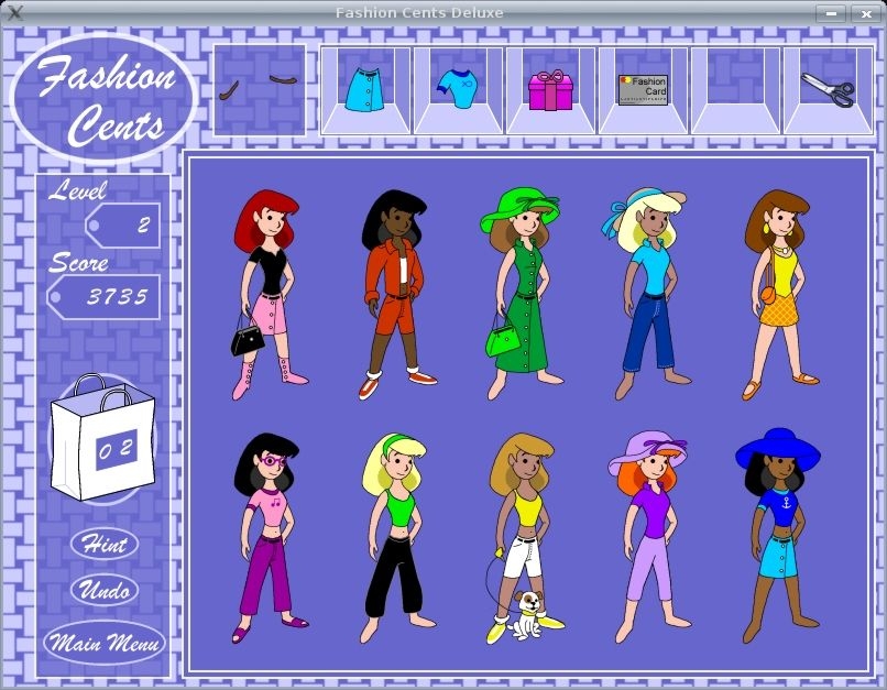 Скриншот из игры Fashion Cents Deluxe под номером 1