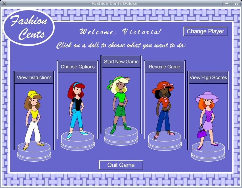 Скриншот из игры Fashion Cents Deluxe под номером 2