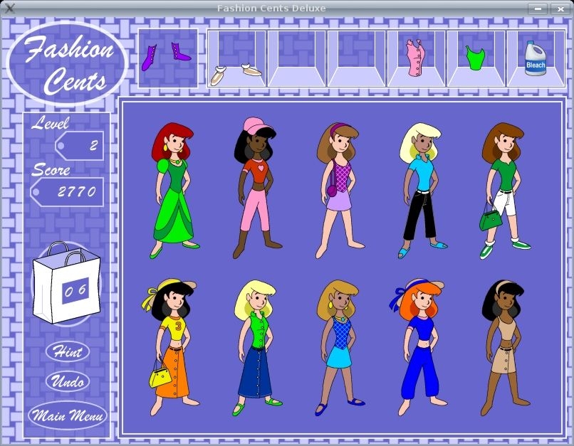 Скриншот из игры Fashion Cents Deluxe под номером 4