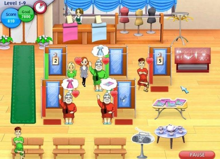 Скриншот из игры Fashion Dash под номером 6