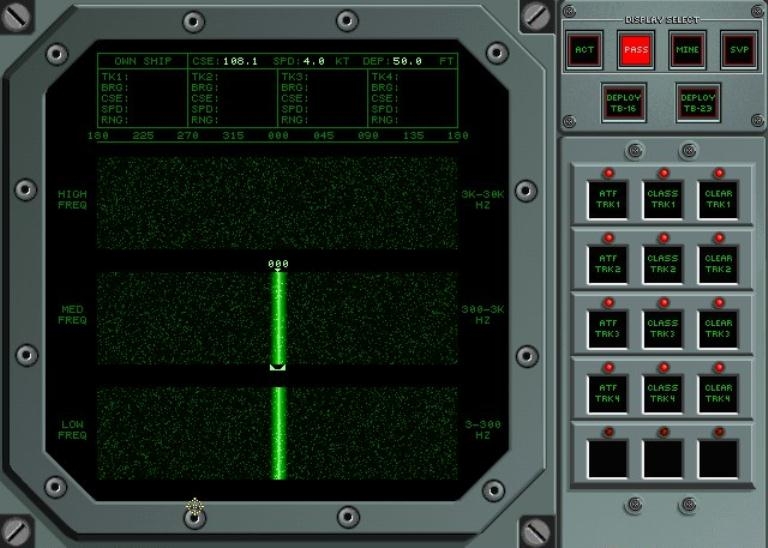 Скриншот из игры Fast Attack: High Tech Submarine Warfare под номером 8