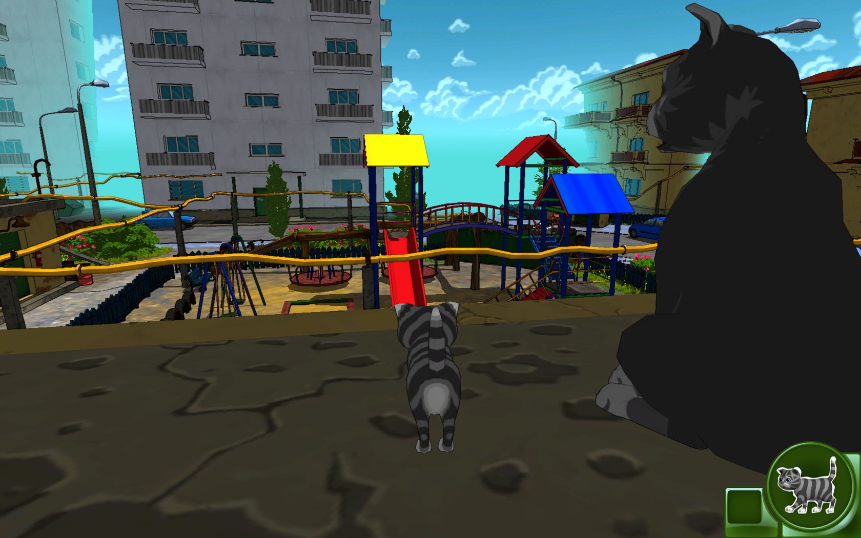 Скриншот из игры Невероятные приключения кота Парфентия в детстве под номером 31