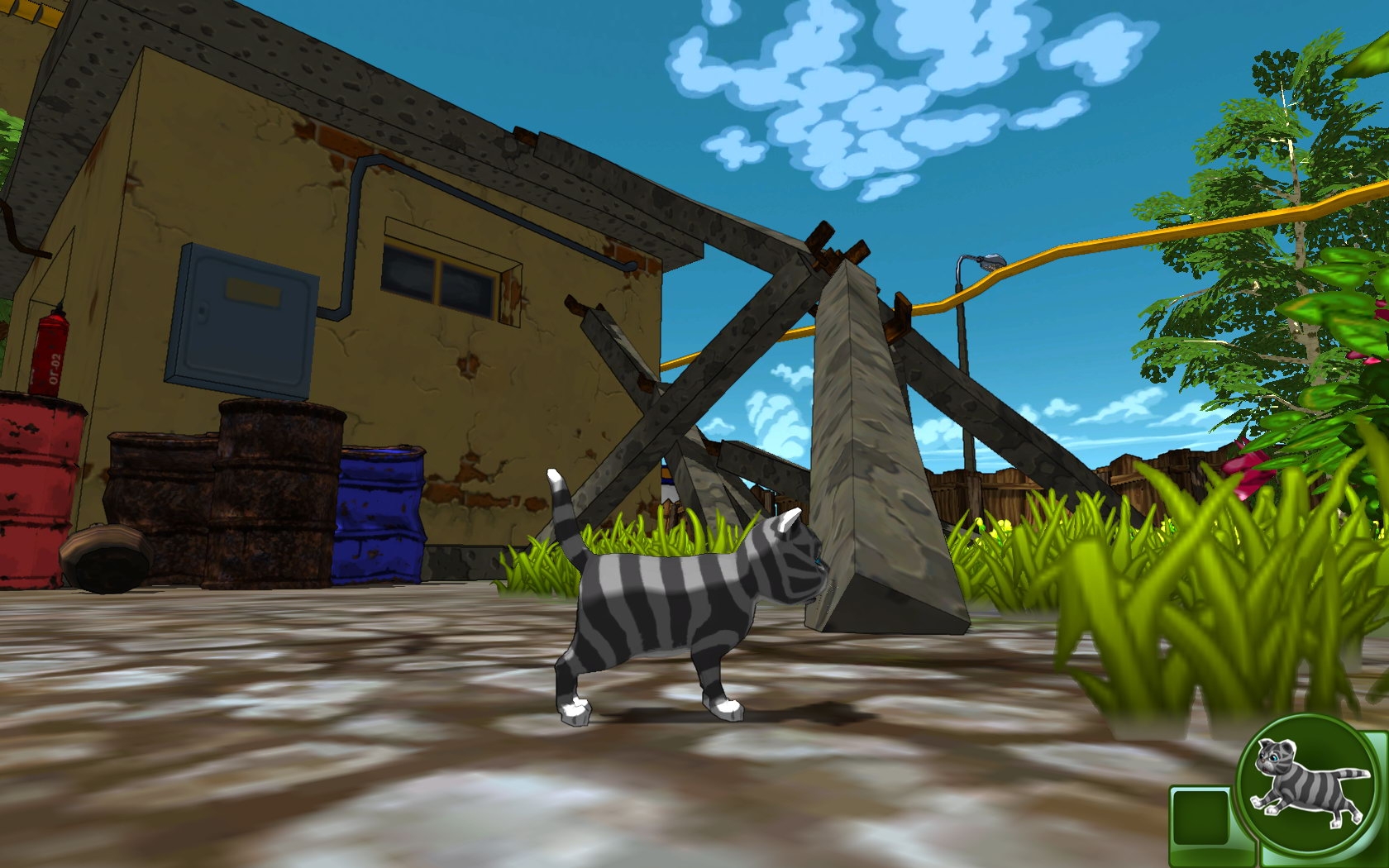 Скриншот из игры Невероятные приключения кота Парфентия в детстве под номером 33