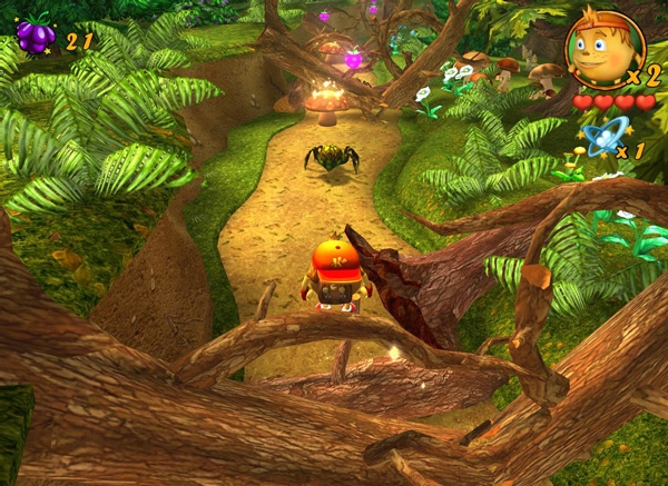 Скриншот из игры Новые приключения Колобка под номером 1