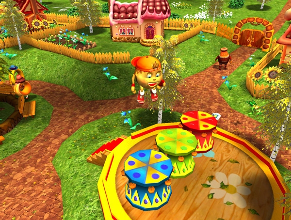 Скриншот из игры Новые приключения Колобка под номером 11
